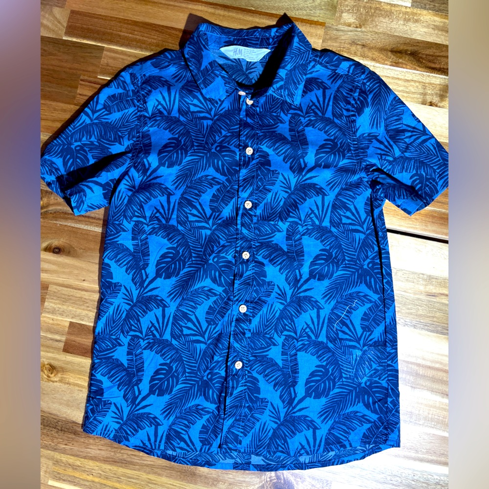 H&M linen button down